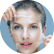 Aesthetic imperfections of the skin.